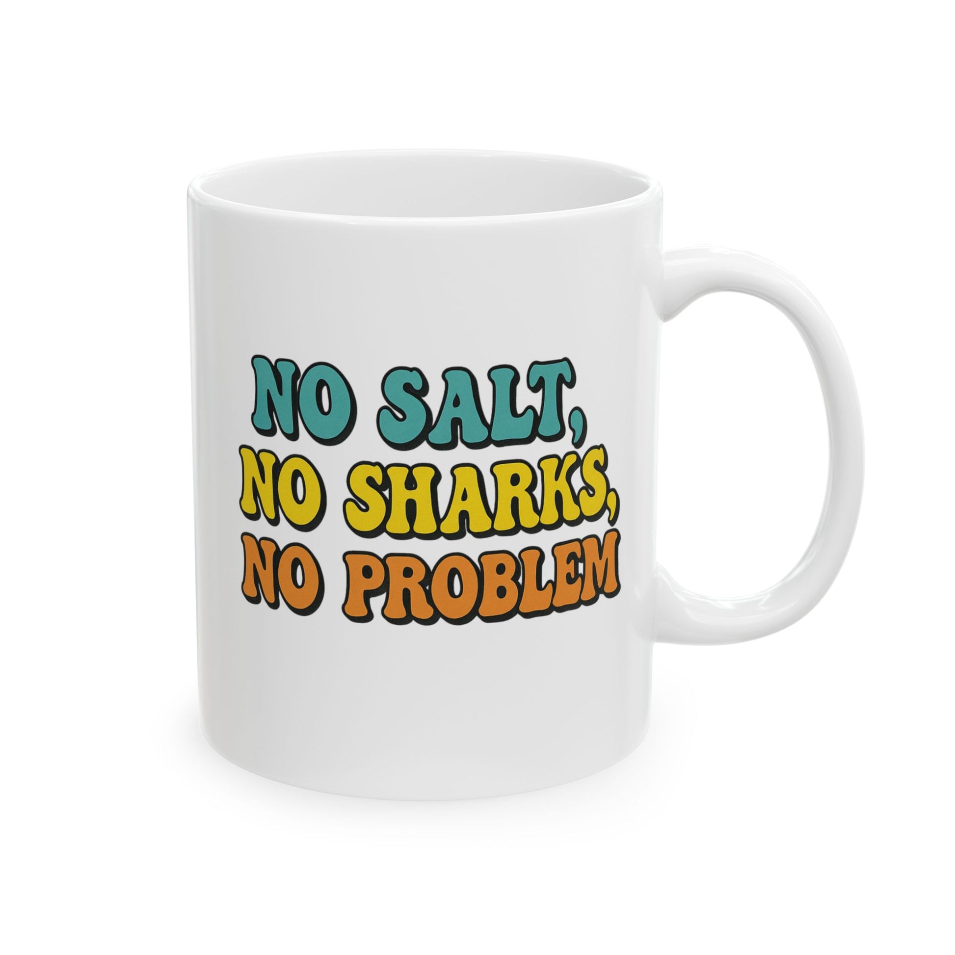 Mug - Michigan Lake Fun - No Salt No Sharks No Problem