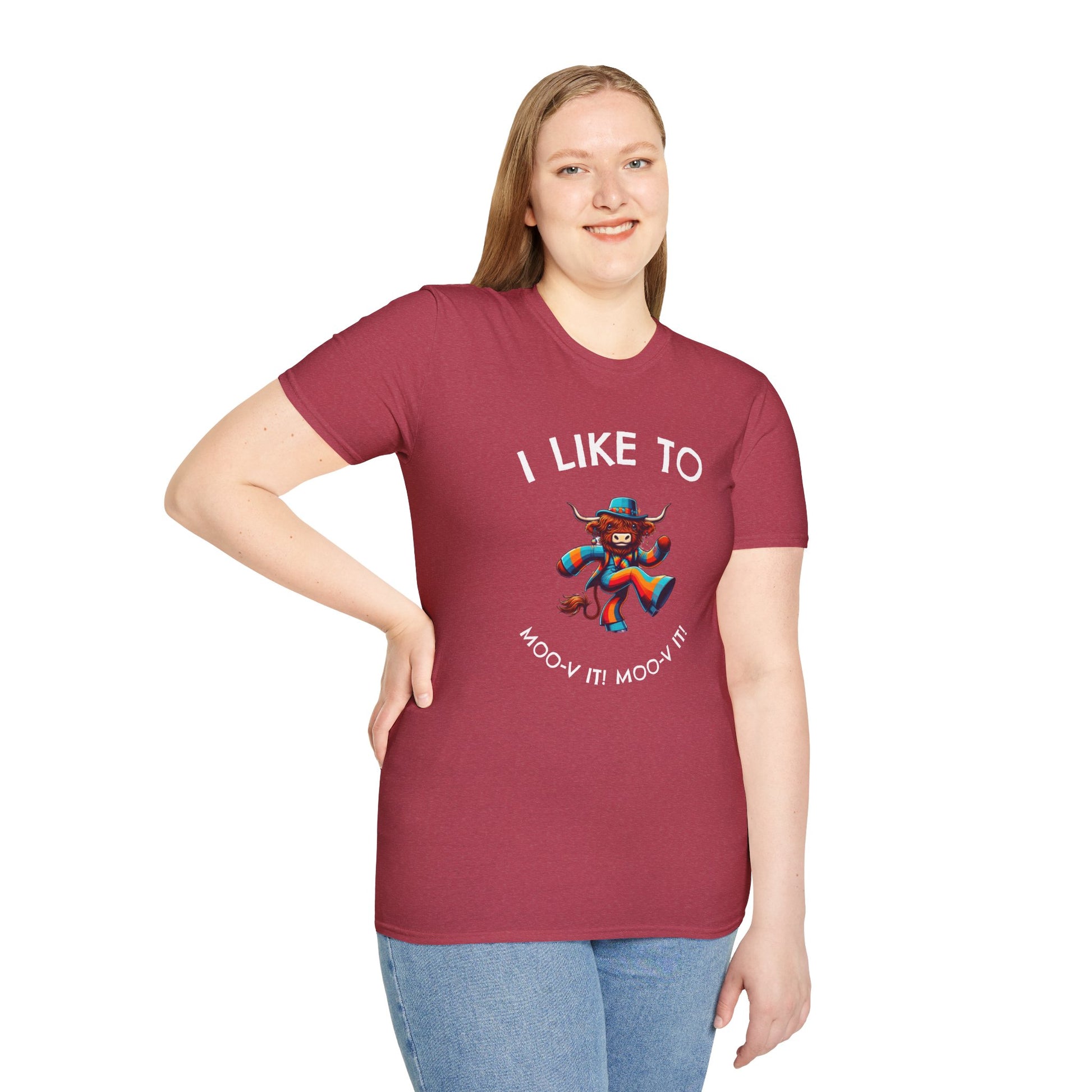Colorful Highland Cow T-Shirt