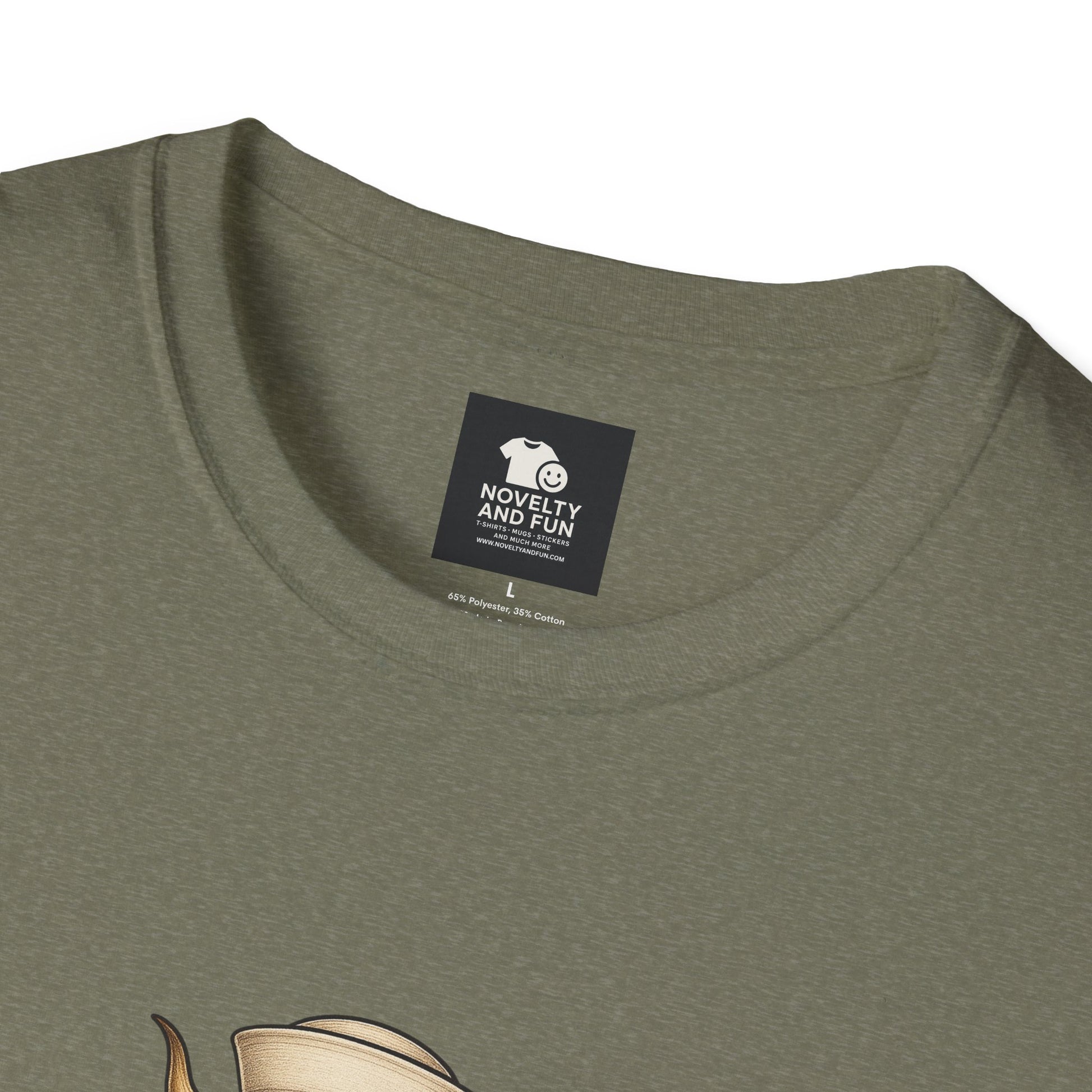 Veteran's Day Navy Highland Cow T-Shirt