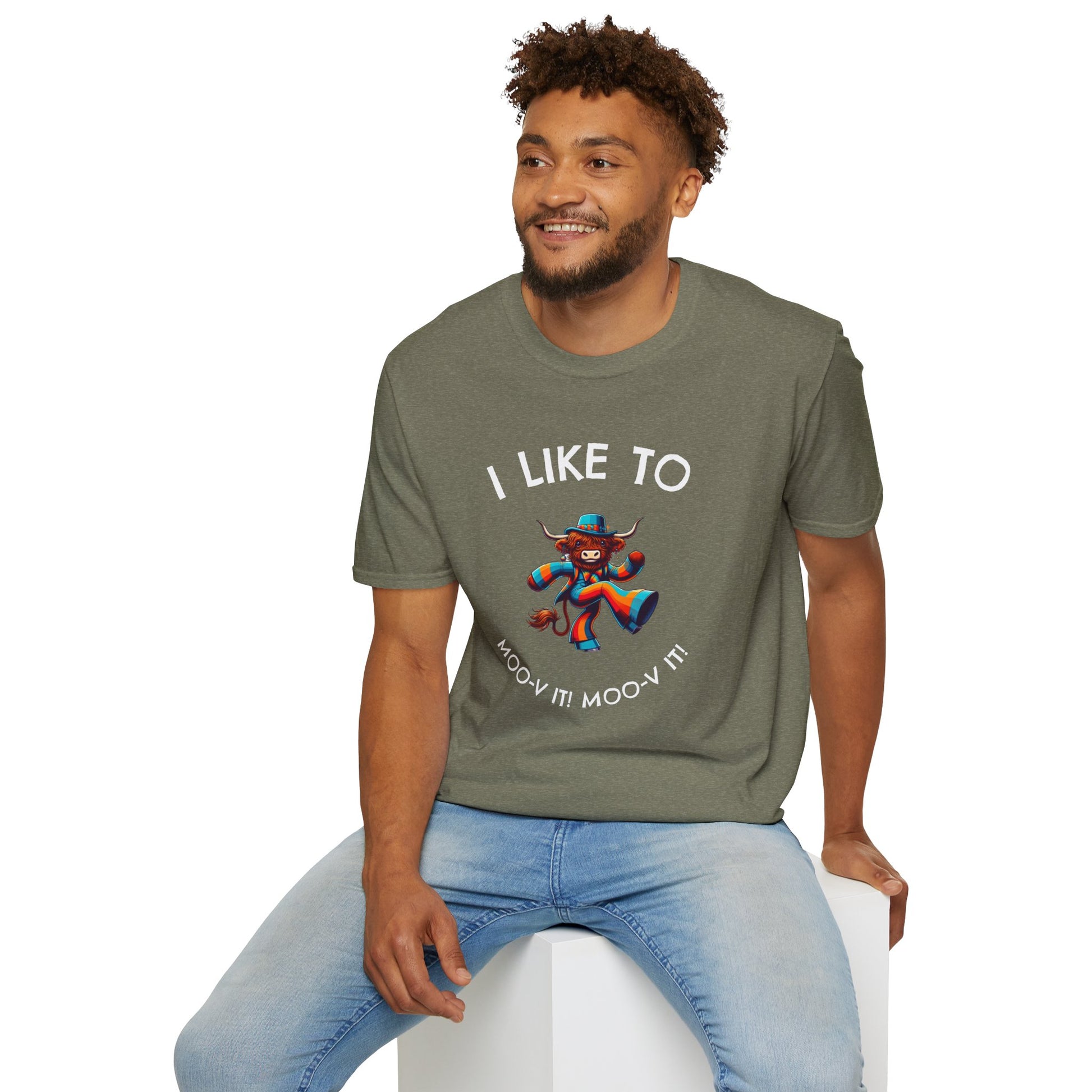 Colorful Highland Cow T-Shirt