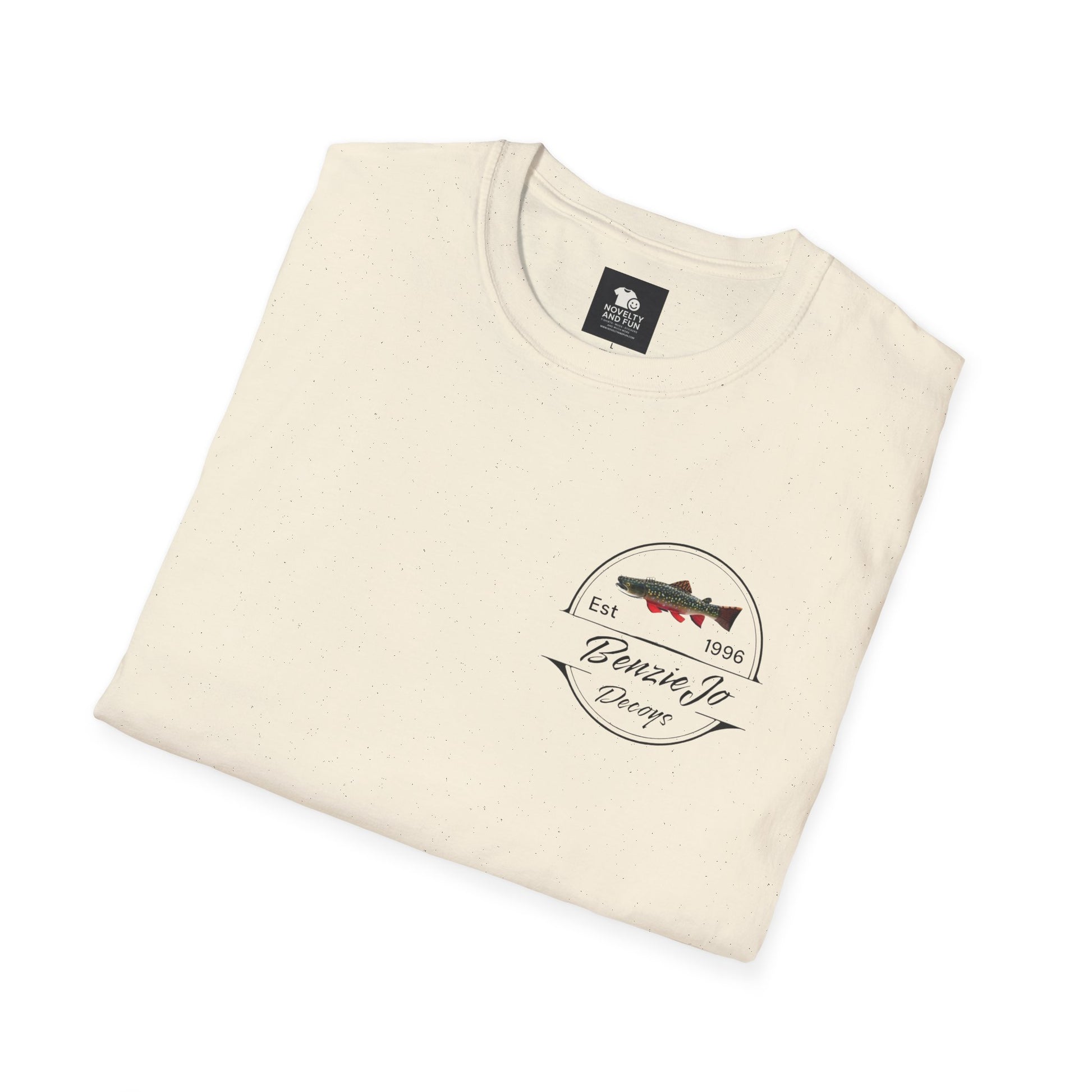 Front and Back Michigan BenzieJo Fish Decoys T-Shirt