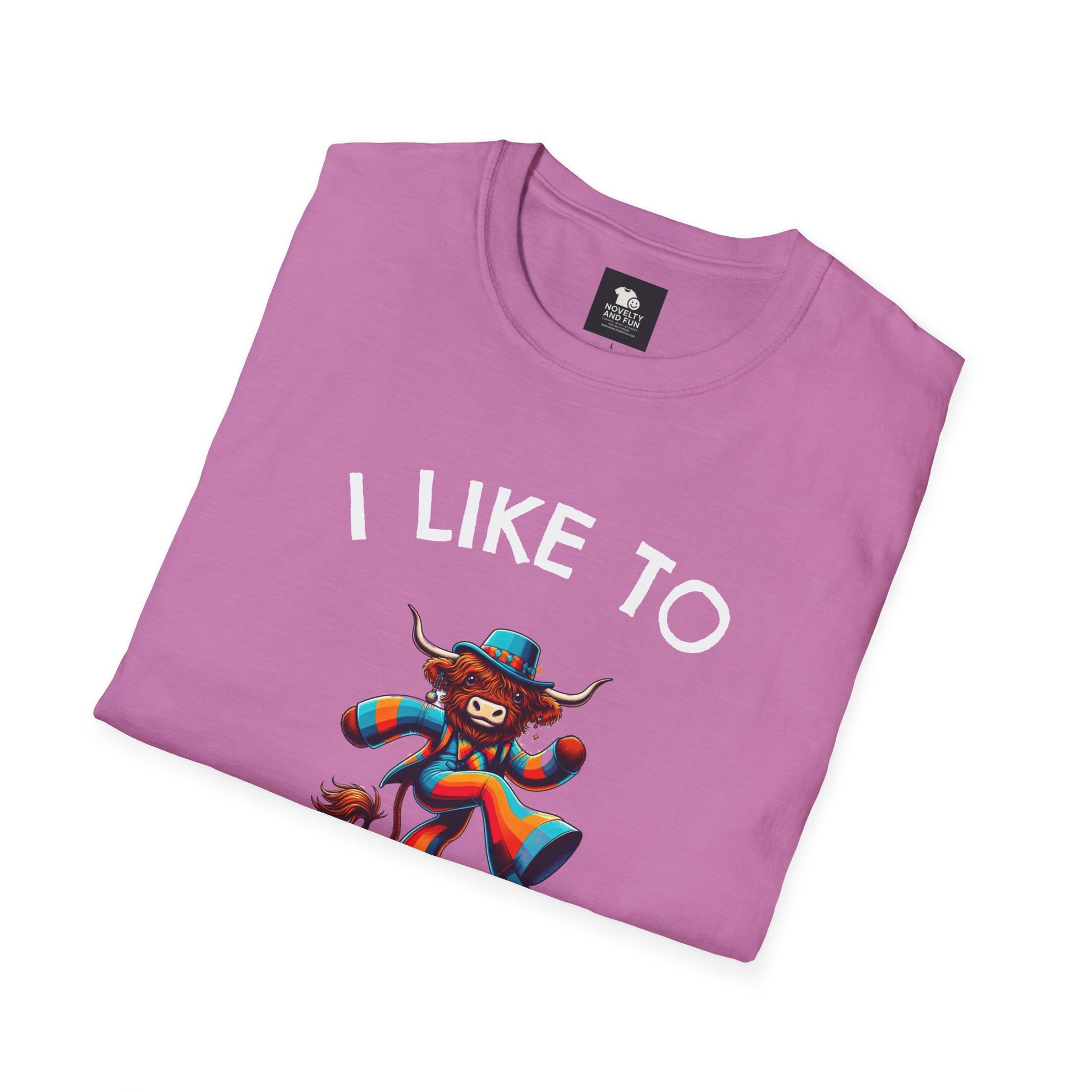 Colorful Highland Cow T-Shirt