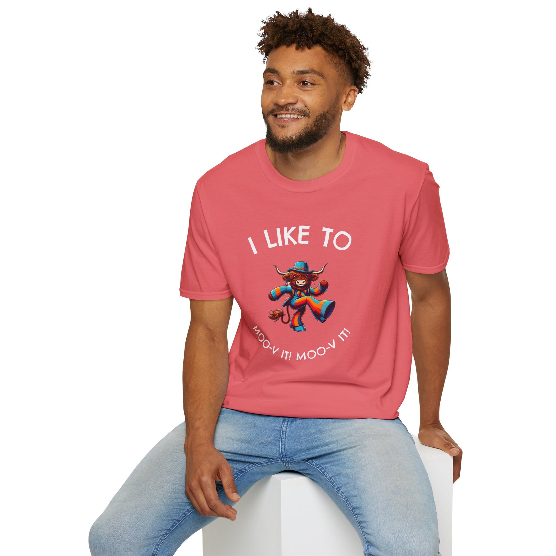 Colorful Highland Cow T-Shirt