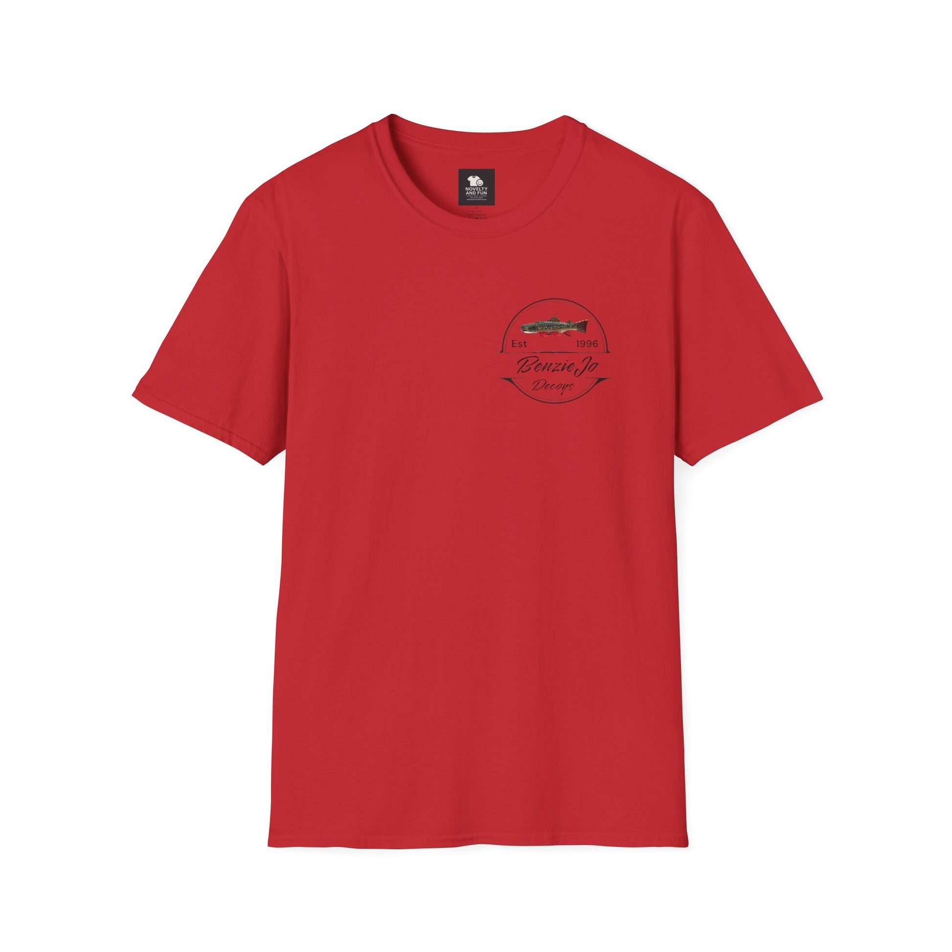Front and Back Michigan BenzieJo Fish Decoys T-Shirt
