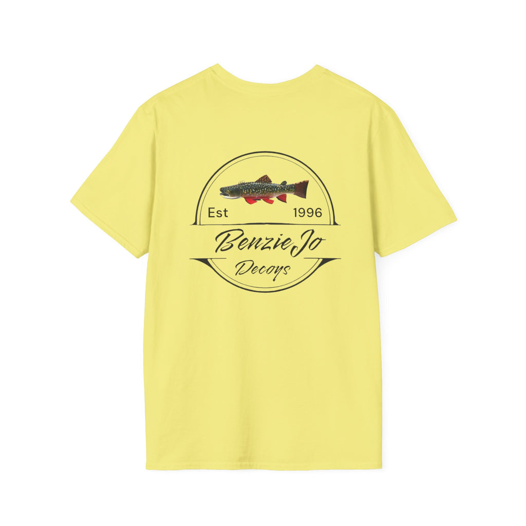 Front and Back Michigan BenzieJo Fish Decoys T-Shirt