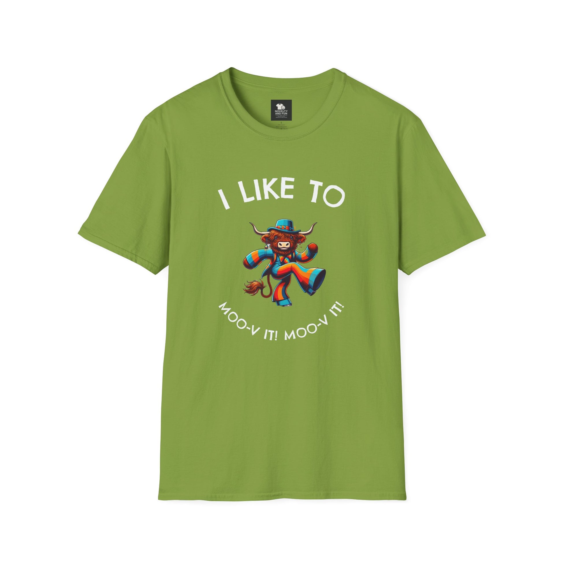 Colorful Highland Cow T-Shirt