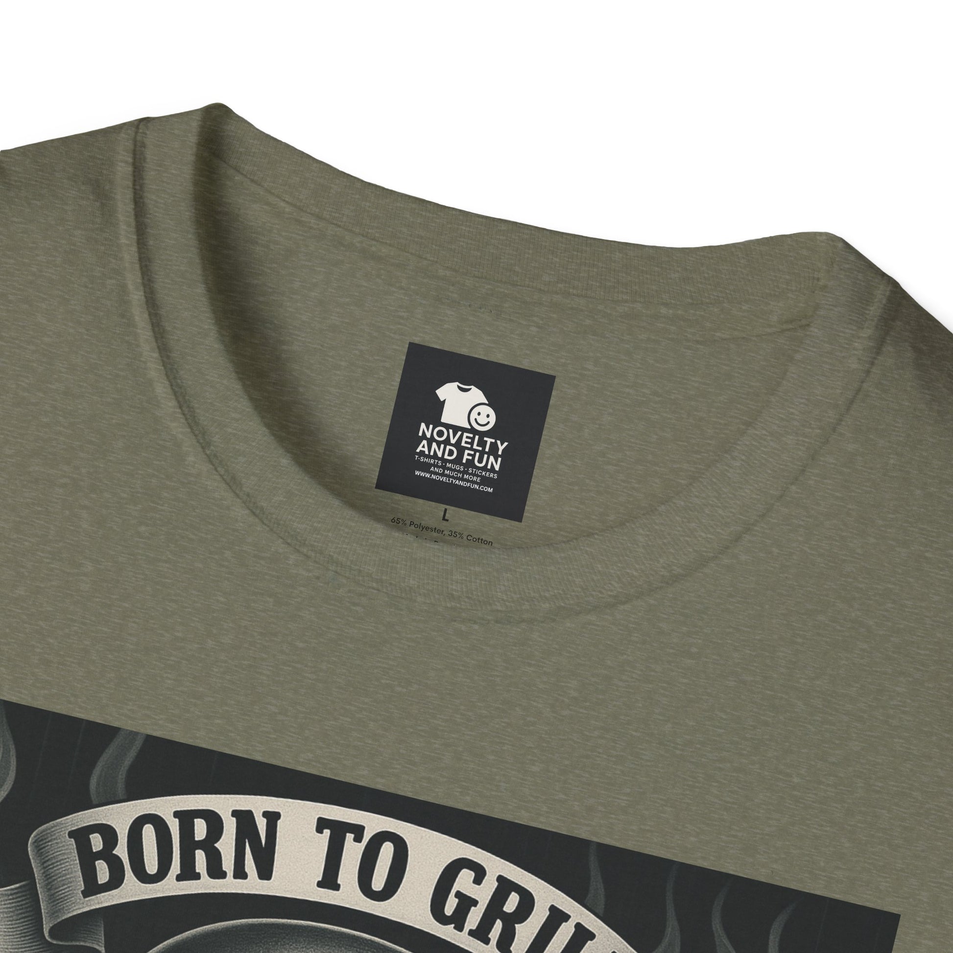 Born to Grill Dad T-Shirt, Skull Design Tee, Father's Day Gift, BBQ Lover