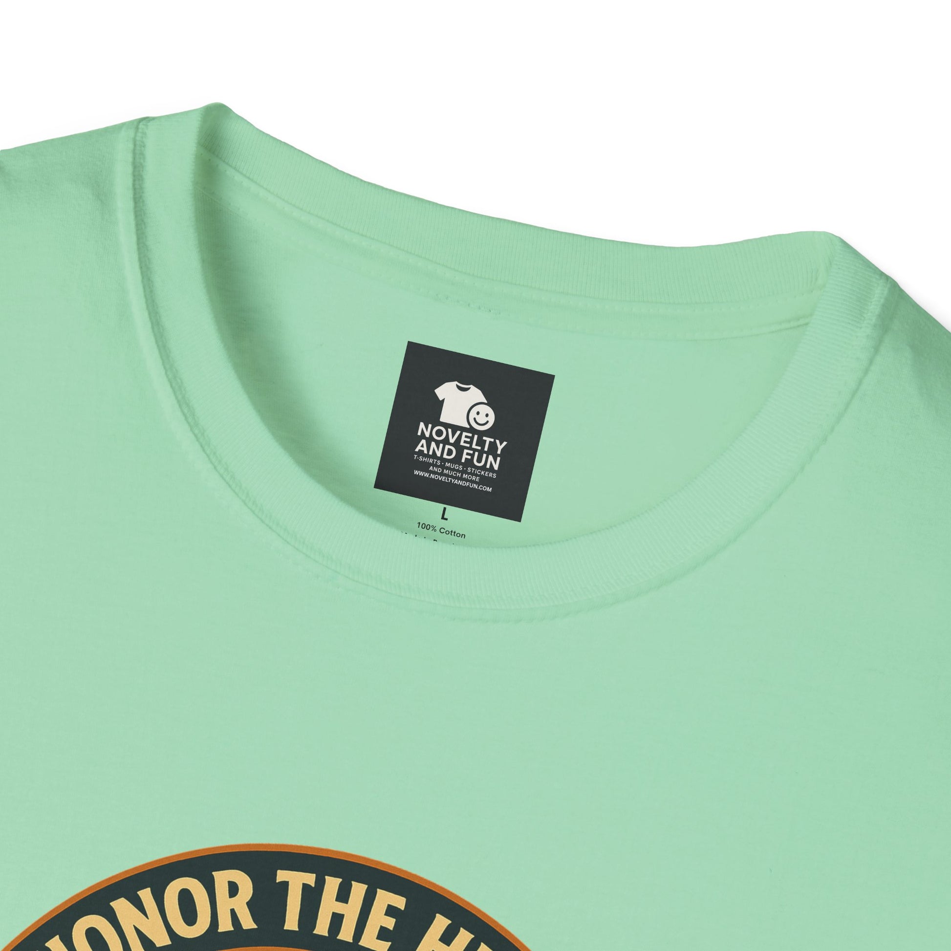 Honor The Hustle Unisex Graphic T-Shirt - Labor Day Construction Tee