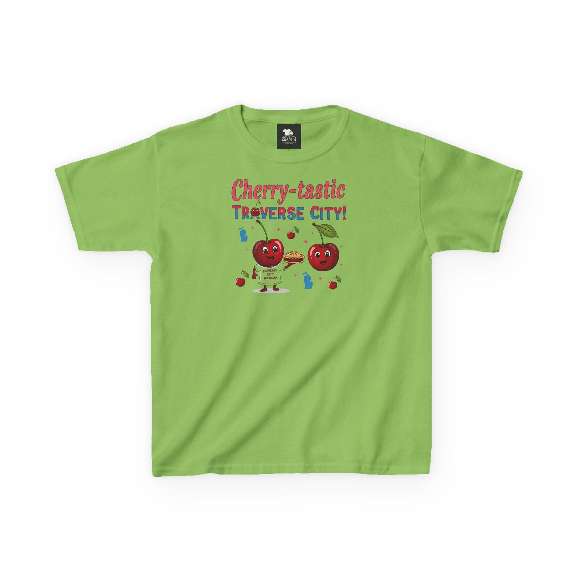 Cherry-tastic Traverse City Kids Tee | Fun Family Tee, Summer Shirt, Kids Gift, Fruit Themed T-shirt, Cherry Lovers Apparel