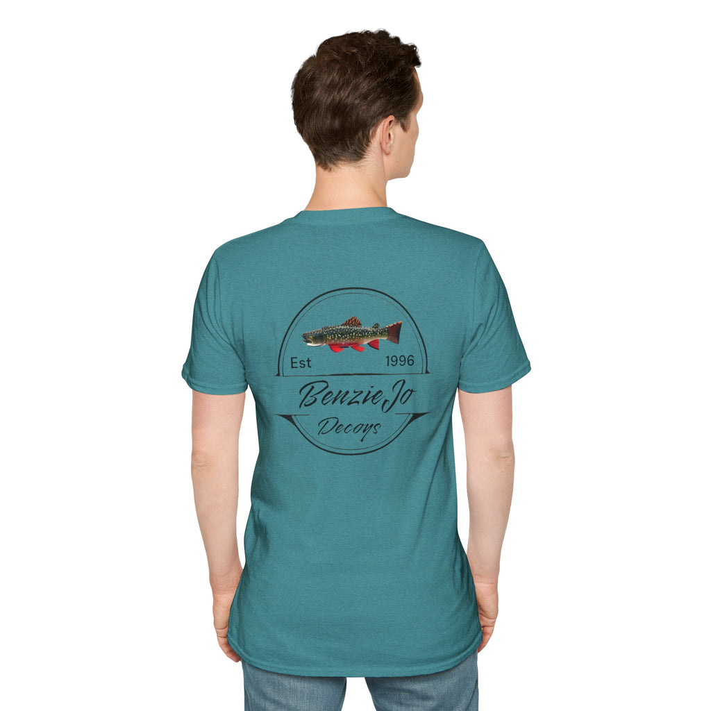 Front and Back Michigan BenzieJo Fish Decoys T-Shirt