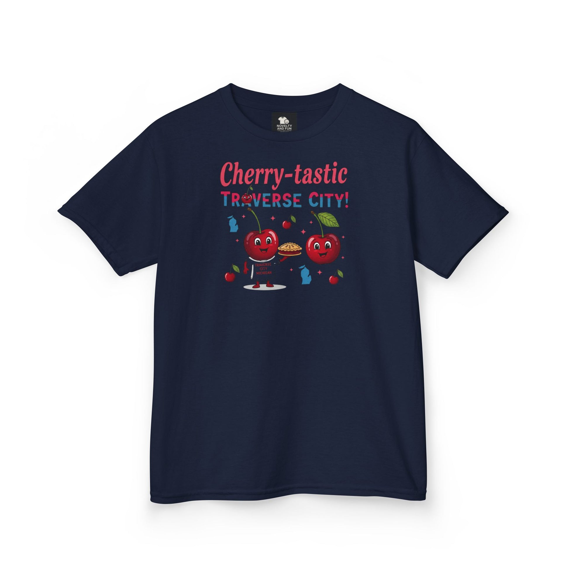 Cherry-tastic Traverse City Kids Tee | Fun Family Tee, Summer Shirt, Kids Gift, Fruit Themed T-shirt, Cherry Lovers Apparel
