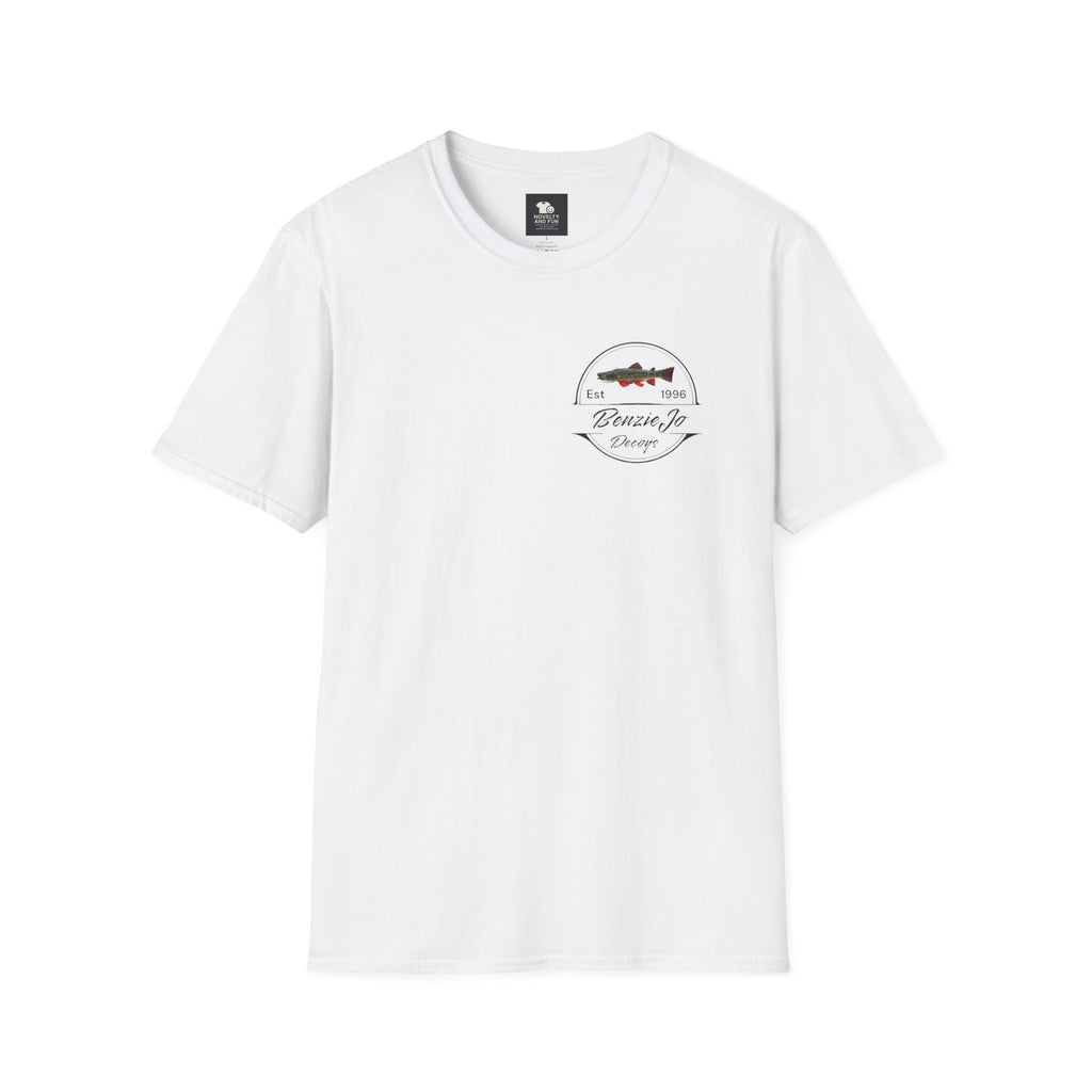 Front and Back Michigan BenzieJo Fish Decoys T-Shirt