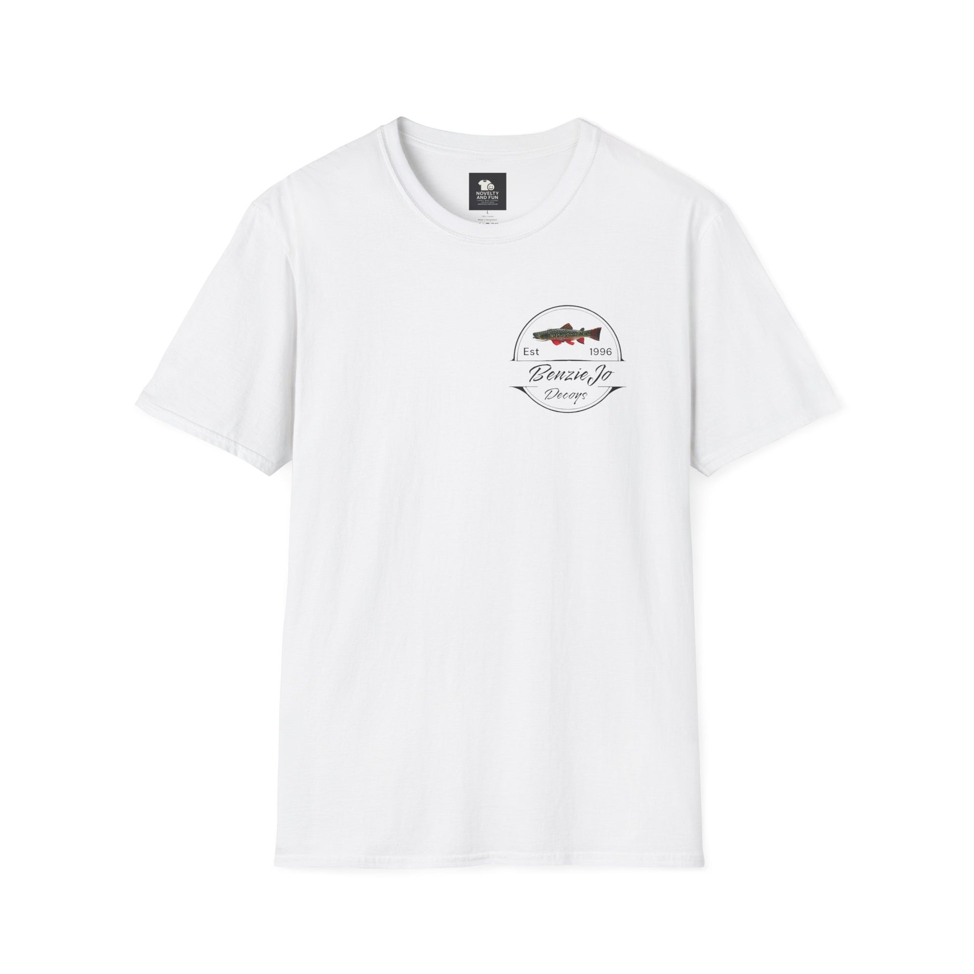 Front and Back Michigan BenzieJo Fish Decoys T-Shirt