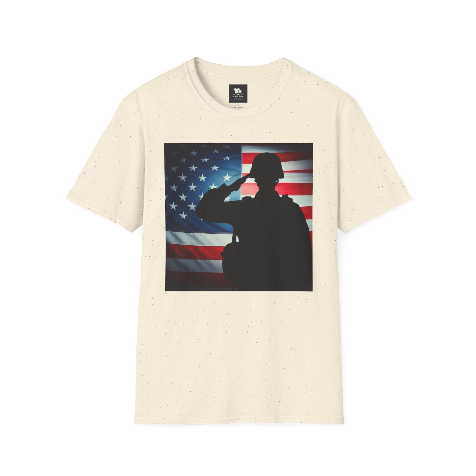 Salute to Service Unisex T-Shirt, Military Tribute Shirt, Patriotic Tee, Veteran Appreciation Gift, 4th of July Outfit, Americana Apparel