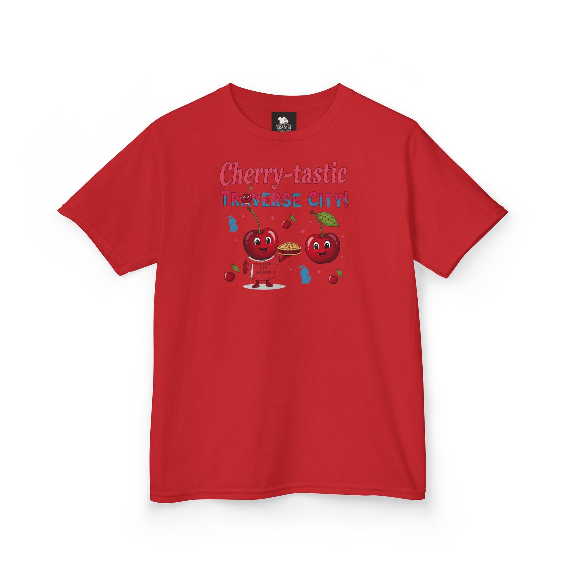 Cherry-tastic Traverse City Kids Tee | Fun Family Tee, Summer Shirt, Kids Gift, Fruit Themed T-shirt, Cherry Lovers Apparel