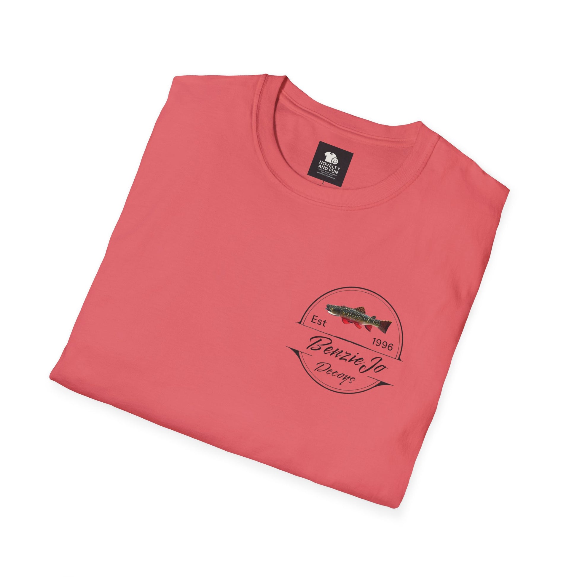 Front and Back Michigan BenzieJo Fish Decoys T-Shirt