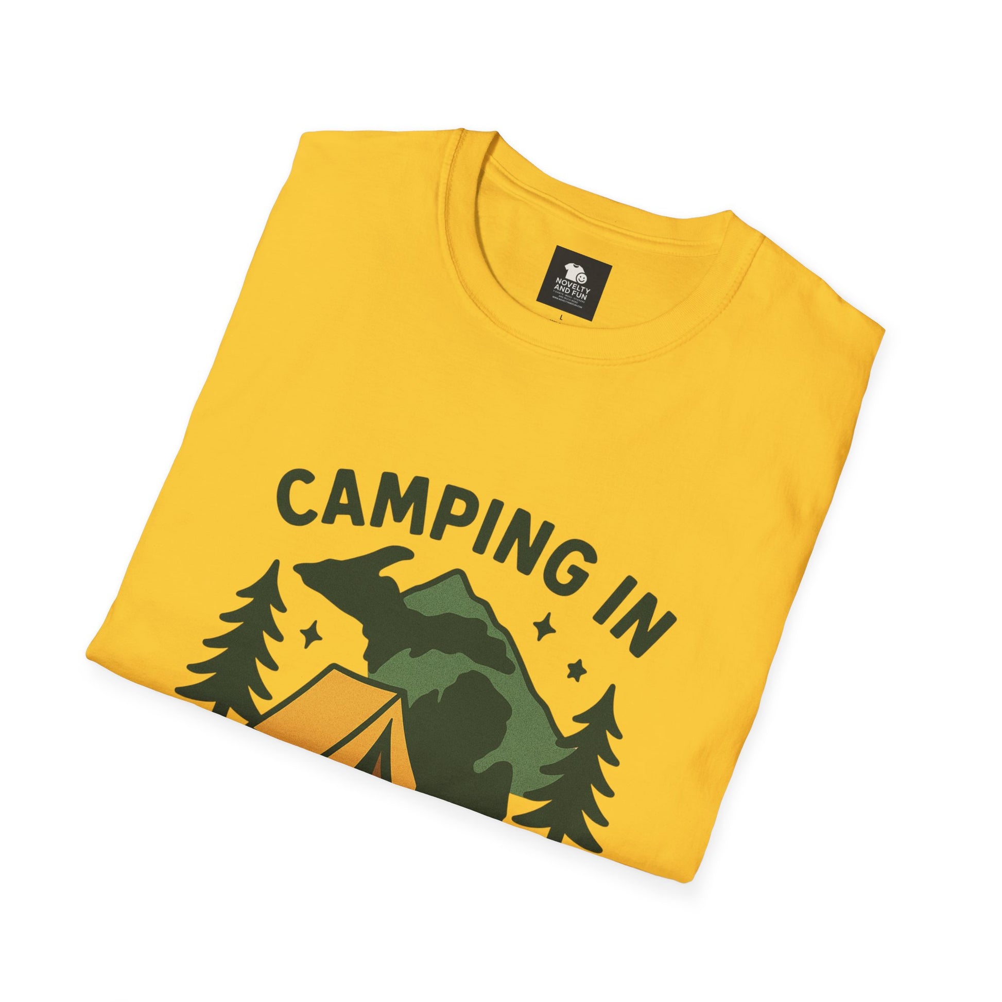 Michigan Camping Is Life T-Shirt - Outdoor Adventure Tee