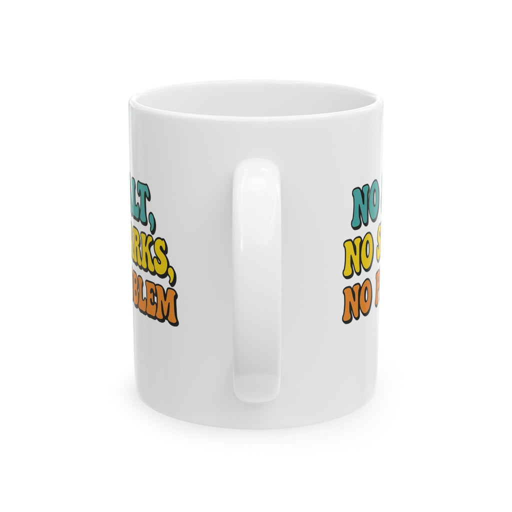 Mug - Michigan Lake Fun - No Salt No Sharks No Problem