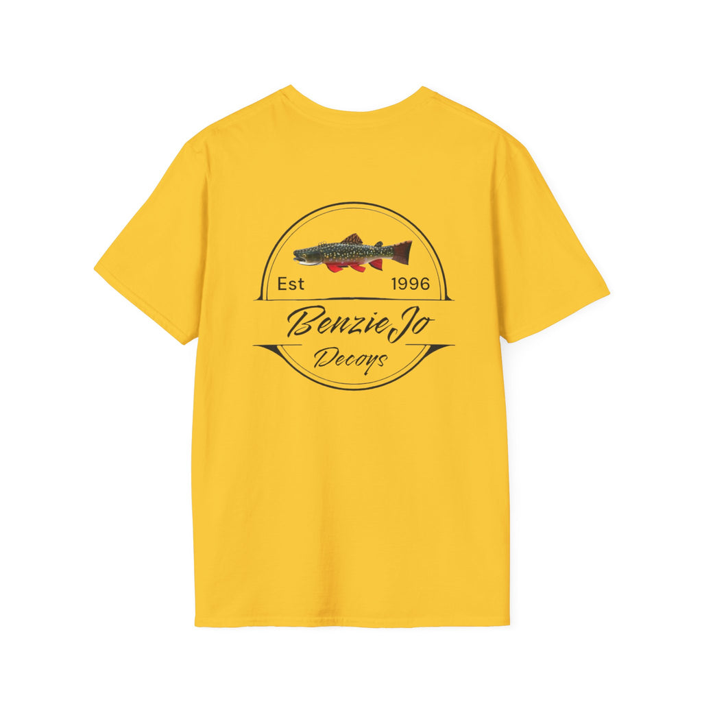 Front and Back Michigan BenzieJo Fish Decoys T-Shirt