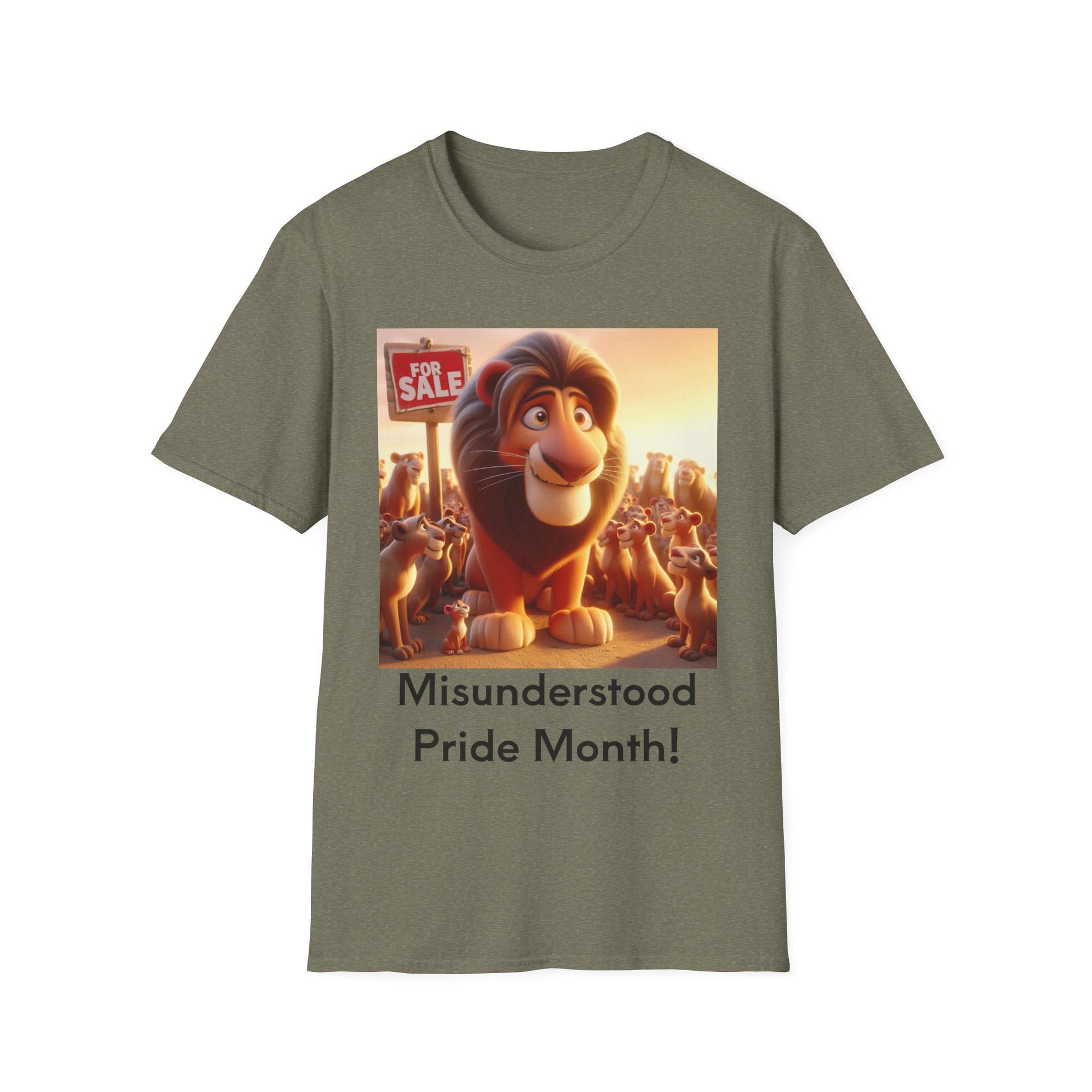 Misunderstood Pride Month T-Shirt, LGBTQ+ Tee, Fun Graphic Shirt, Unicorn [...]