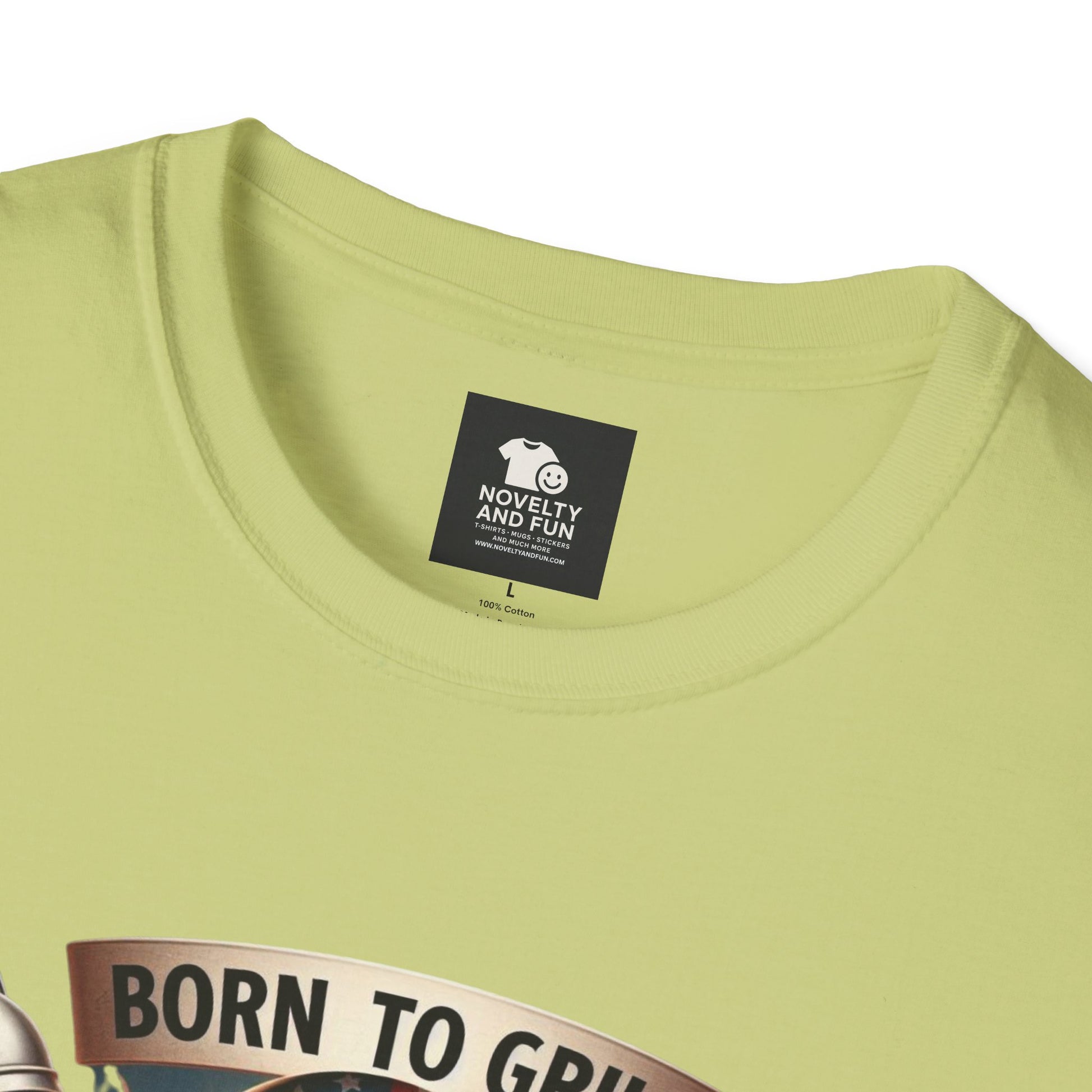 Born to Grill No. 1 Dad T-Shirt - Perfect Gift for Father's Day & BBQ Lovers