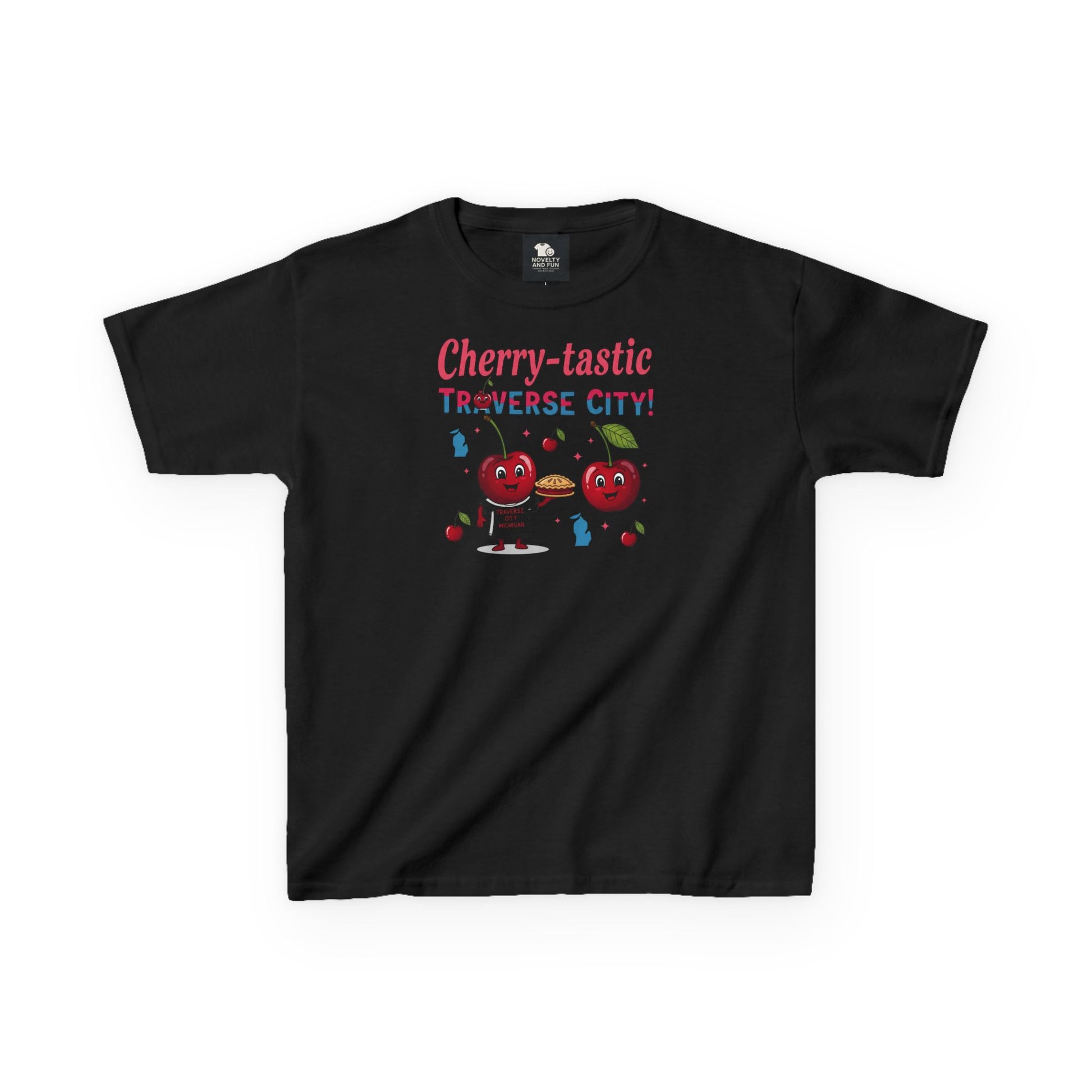 Cherry-tastic Traverse City Kids Tee | Fun Family Tee, Summer Shirt, Kids Gift, Fruit Themed T-shirt, Cherry Lovers Apparel