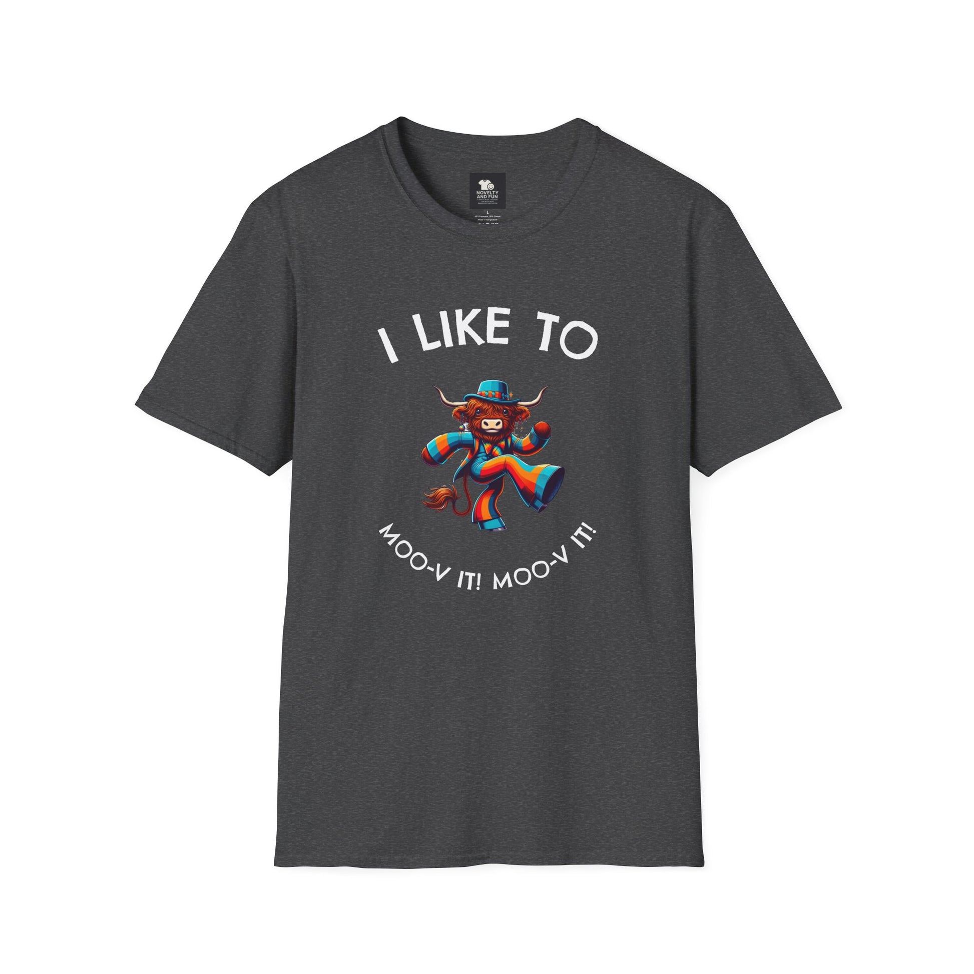 Colorful Highland Cow T-Shirt