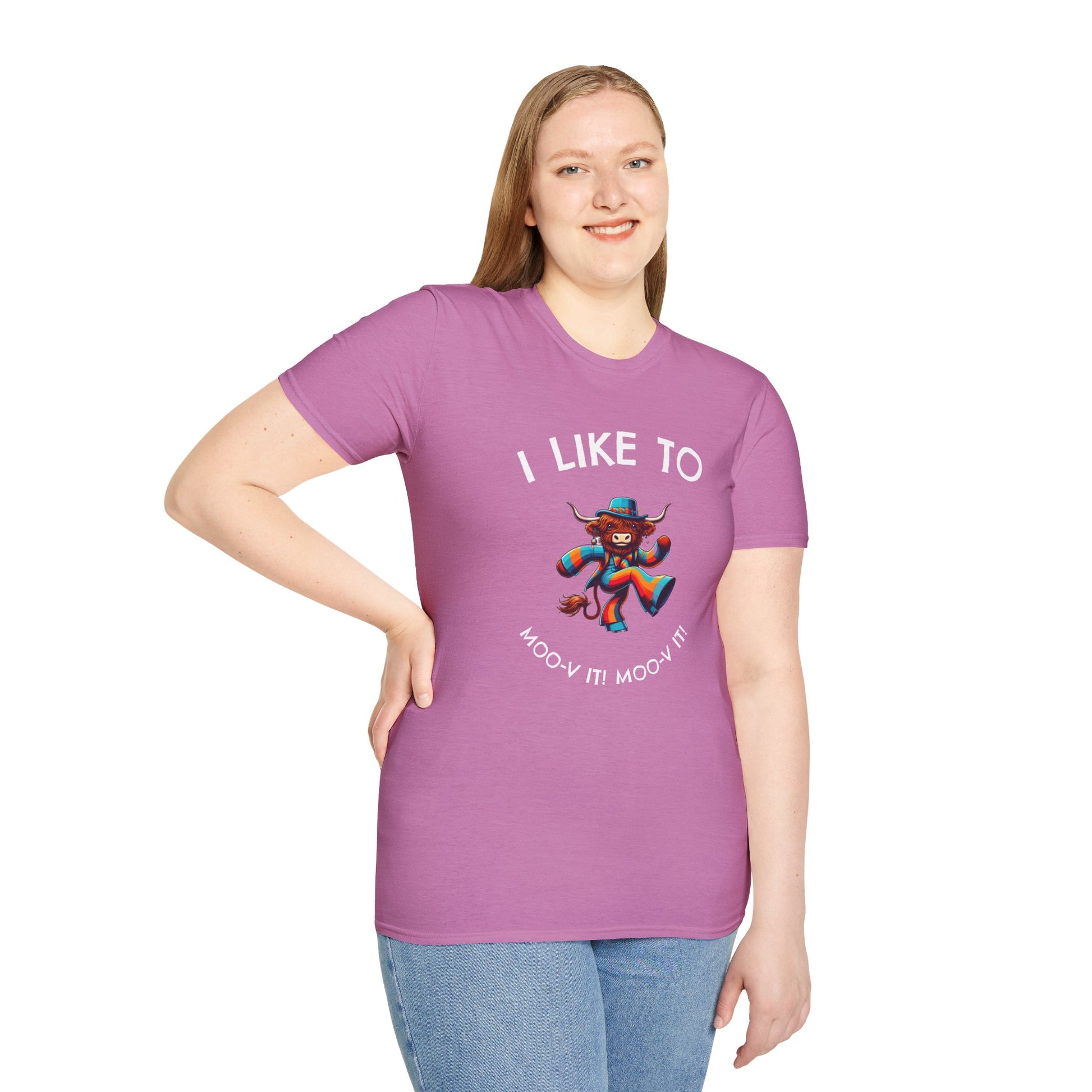 Colorful Highland Cow T-Shirt