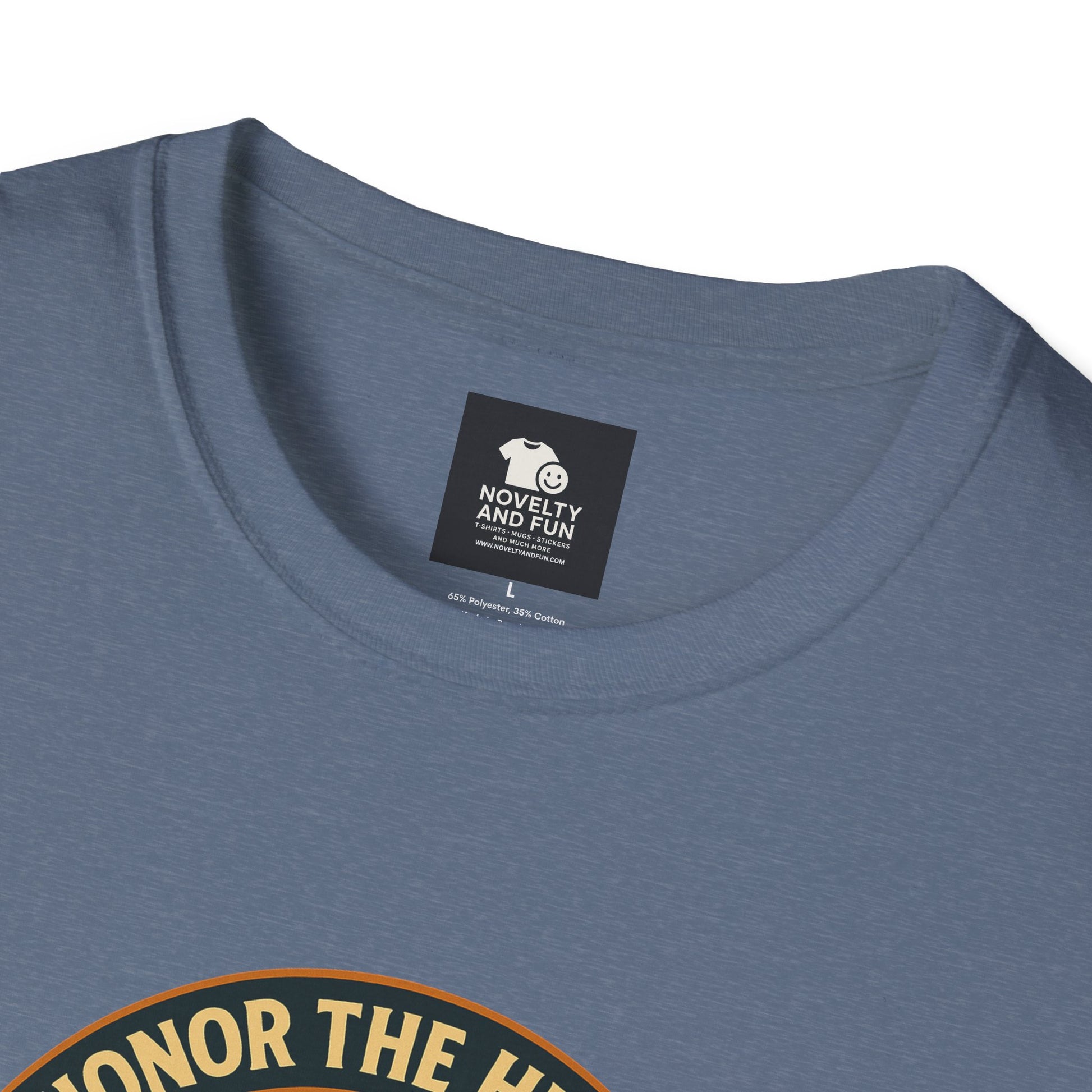 Honor The Hustle Unisex Graphic T-Shirt - Labor Day Construction Tee