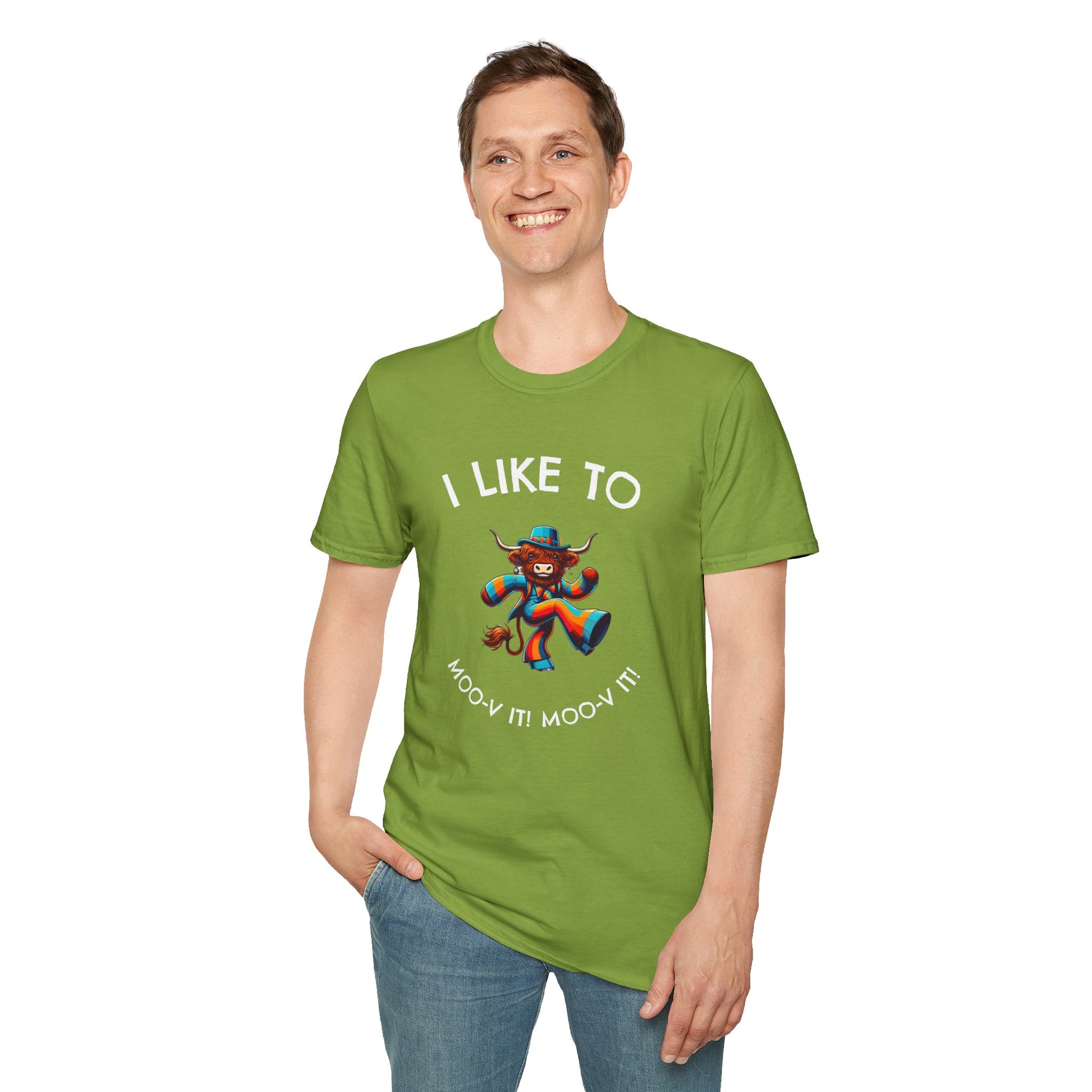 Colorful Highland Cow T-Shirt