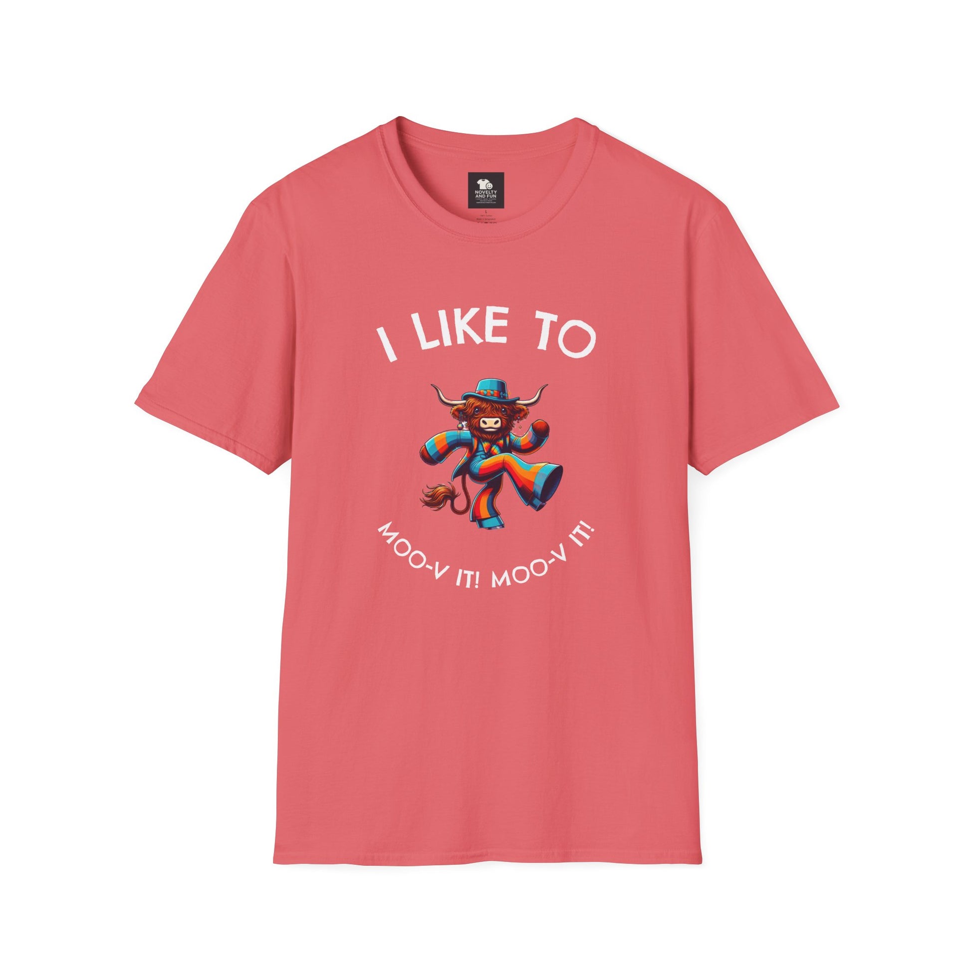 Colorful Highland Cow T-Shirt