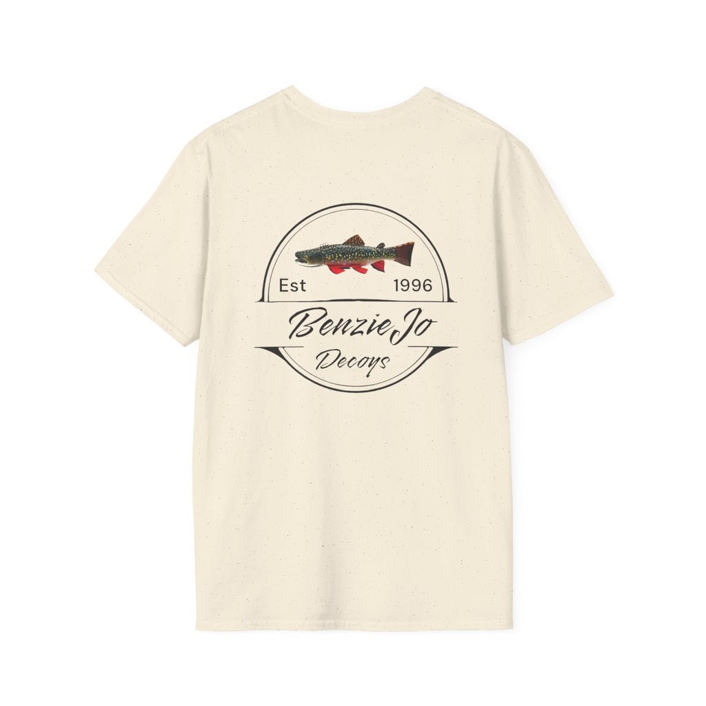 Front and Back Michigan BenzieJo Fish Decoys T-Shirt