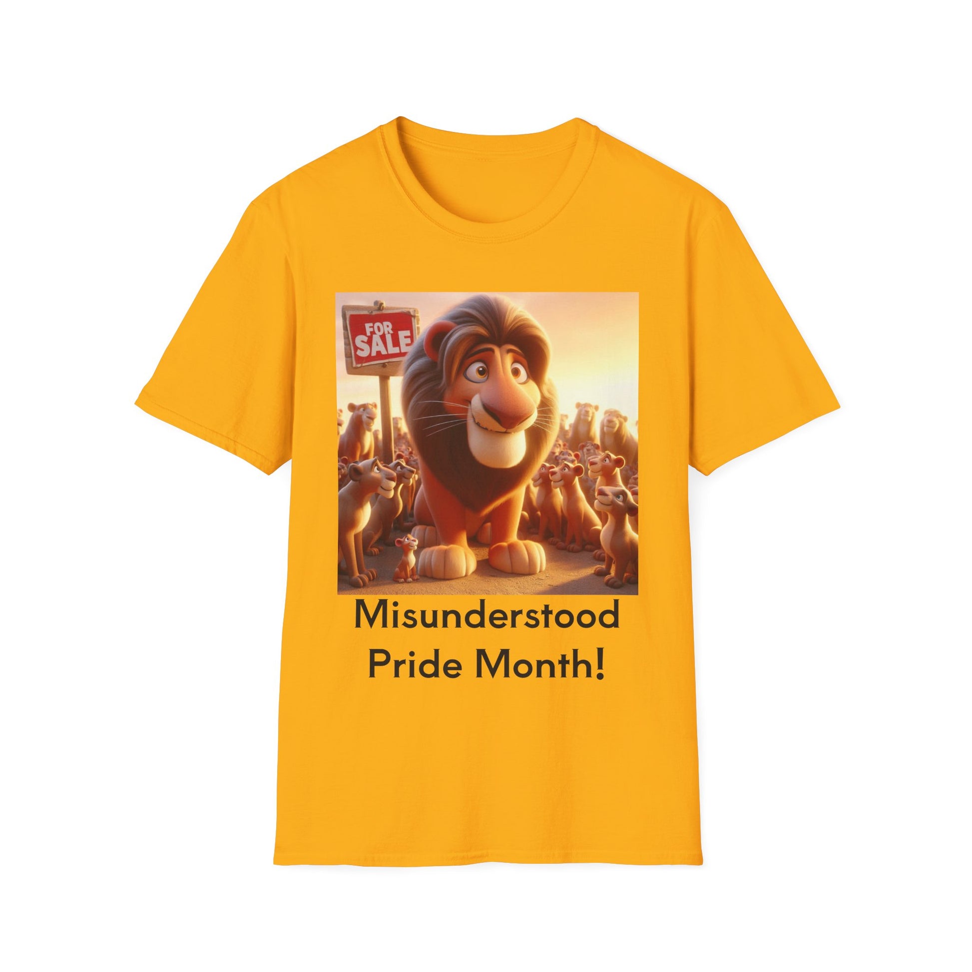 Misunderstood Pride Month T-Shirt, LGBTQ+ Tee, Fun Graphic Shirt, Unicorn [...]