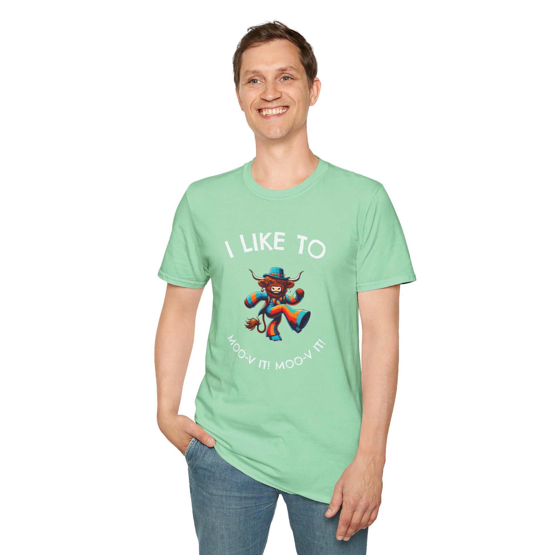 Colorful Highland Cow T-Shirt