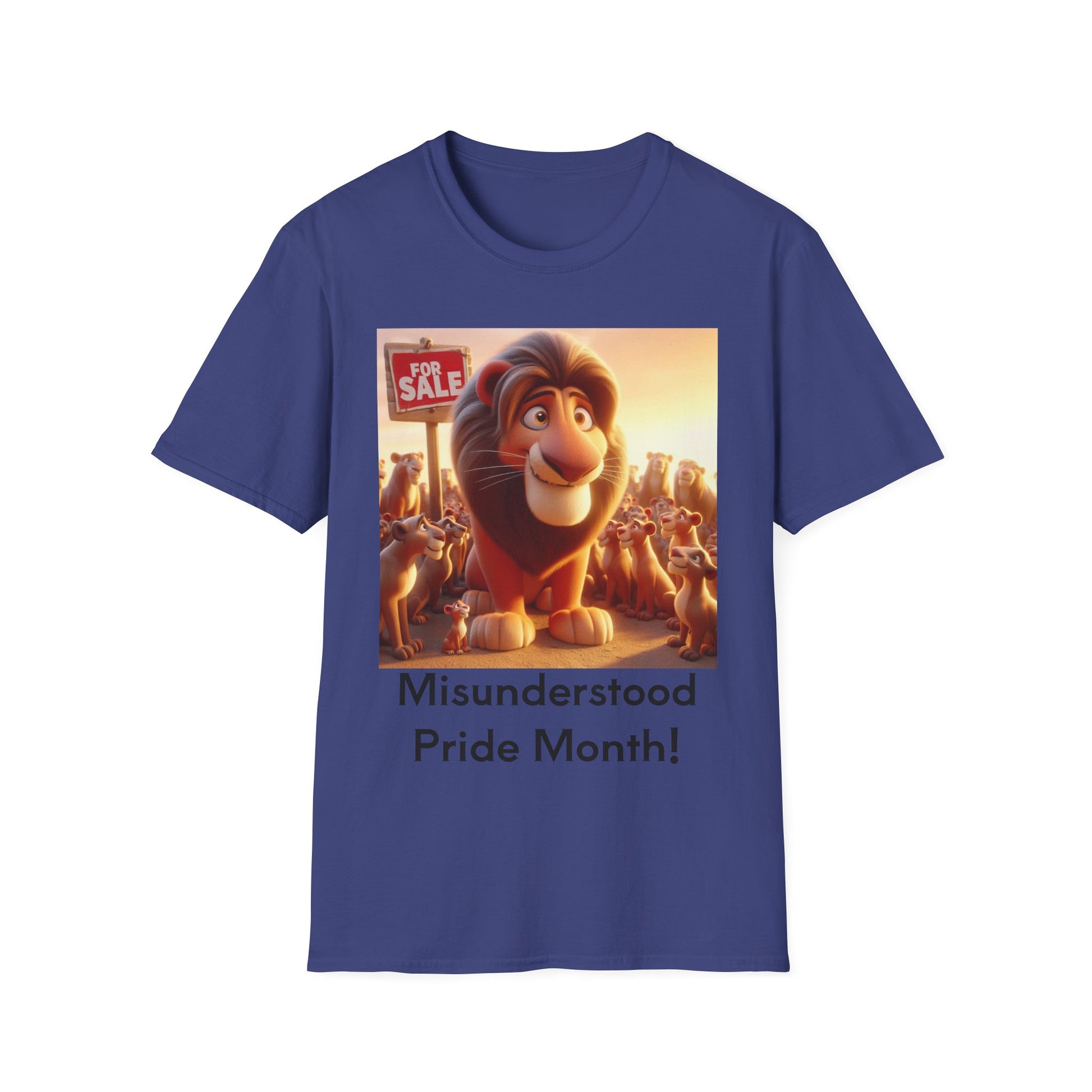 Misunderstood Pride Month T-Shirt, LGBTQ+ Tee, Fun Graphic Shirt, Unicorn [...]