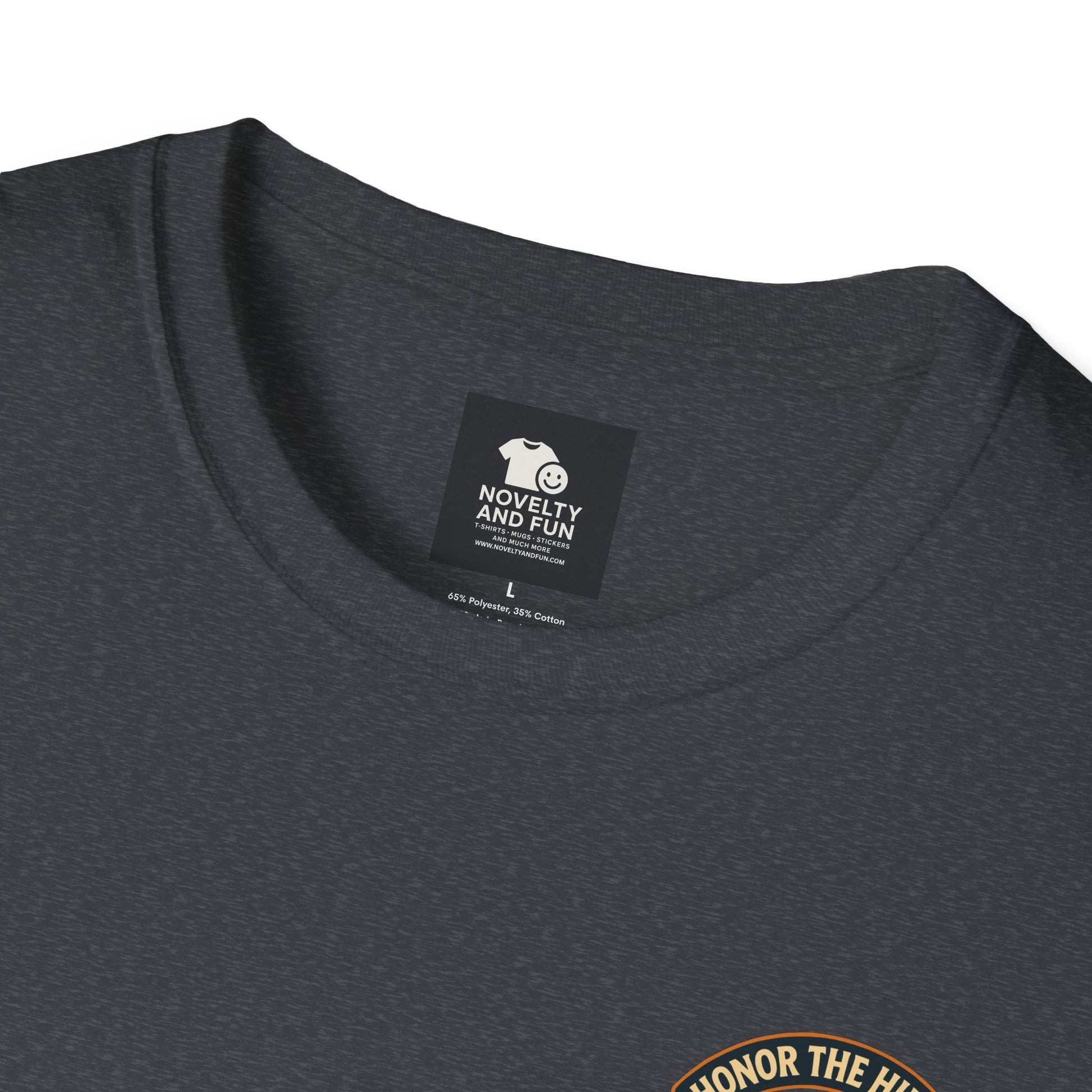 Celebrate Labor Day with Our Happy Highland Cow T-Shirt Front and Back!