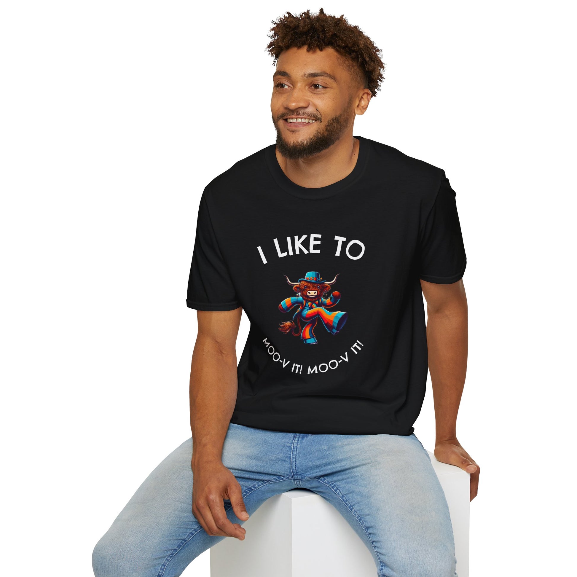 Colorful Highland Cow T-Shirt