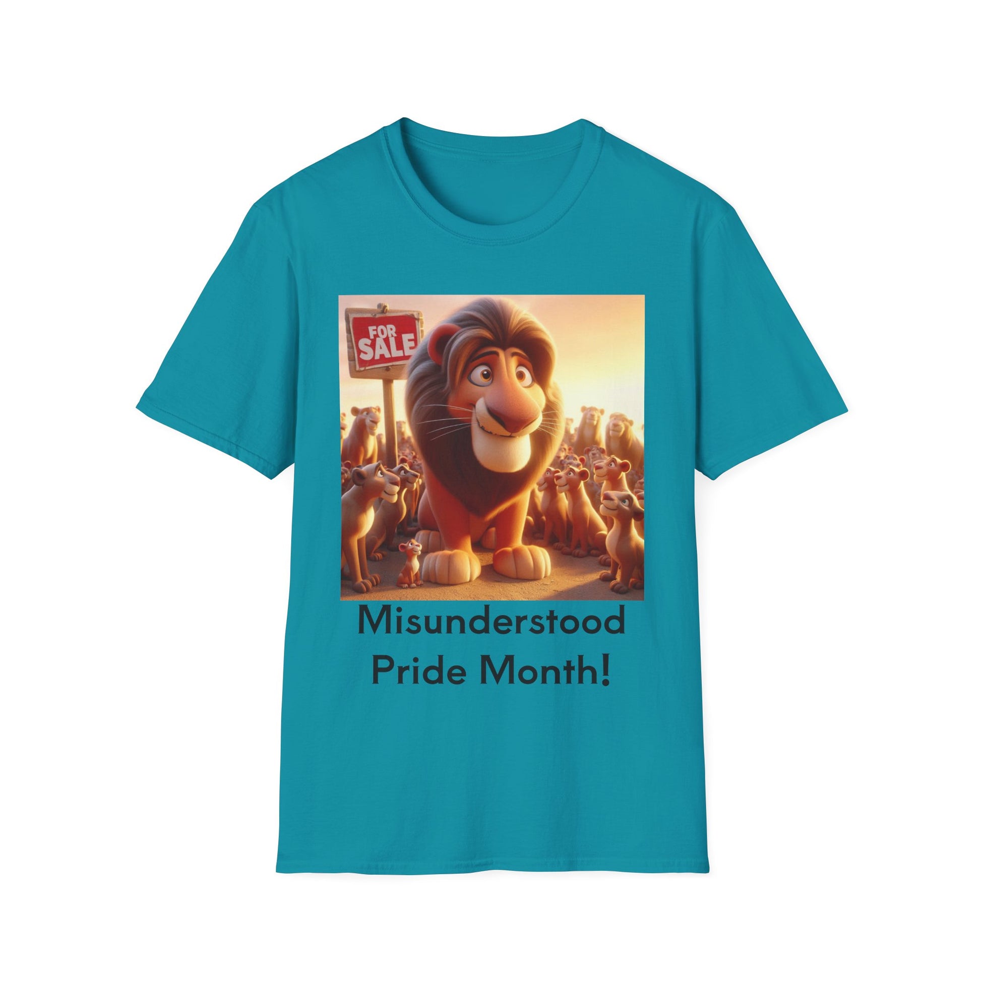 Misunderstood Pride Month T-Shirt, LGBTQ+ Tee, Fun Graphic Shirt, Unicorn [...]