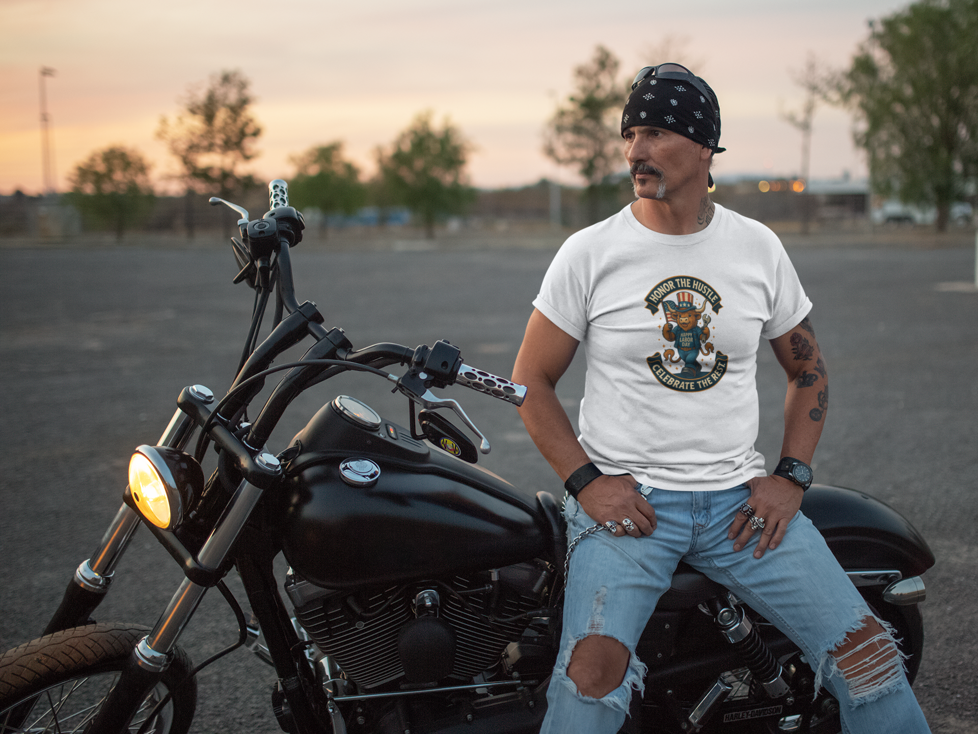 Celebrate Labor Day with Our Happy Highland Cow T-Shirt!